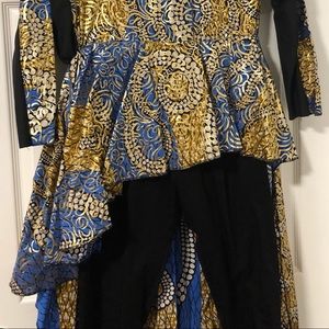 African Print Jumpsuit